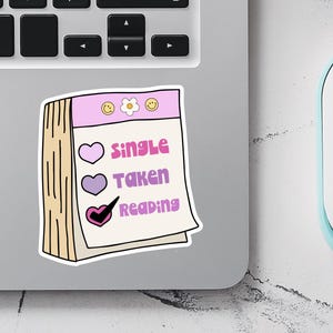 Sticker amateur de livres, Sticker lecture prise unique, cadeau pour amoureux des livres, Sticker livresques, cadeau lecteur, Sticker pour bouteille d'eau pour ordinateur portable Kindle