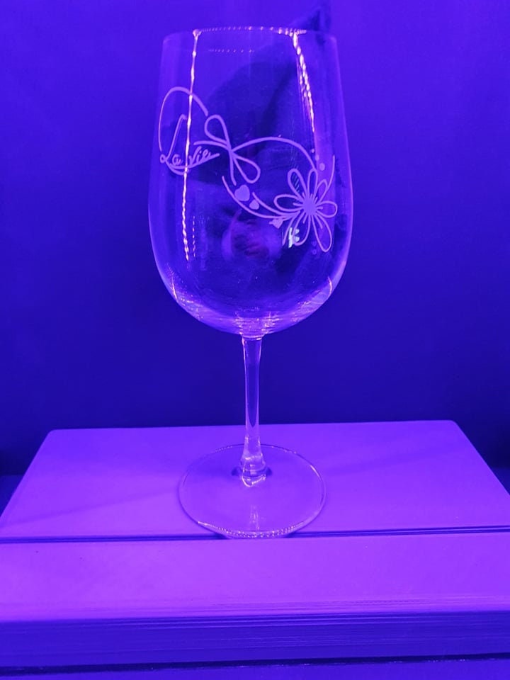Verre à Vin Infini Gravé La Main