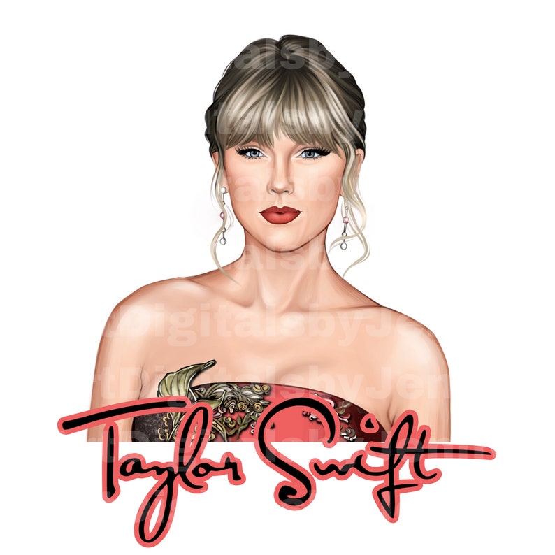 HAND DRAWN Taylor Swift Png Eras Tour Png Taylor Swift Svg Etsy Israel