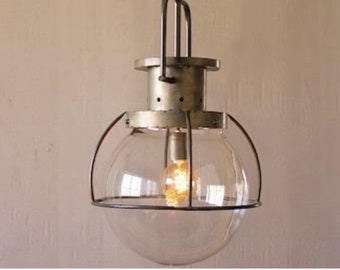 Glass Globe Pendant Light