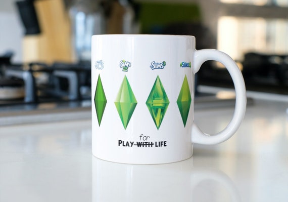 How To Play The Sims Ceramic Coffee Mug Funny Mug