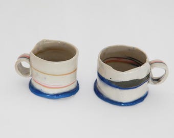 One-of-a-kind Espresso Mug Set of Two
