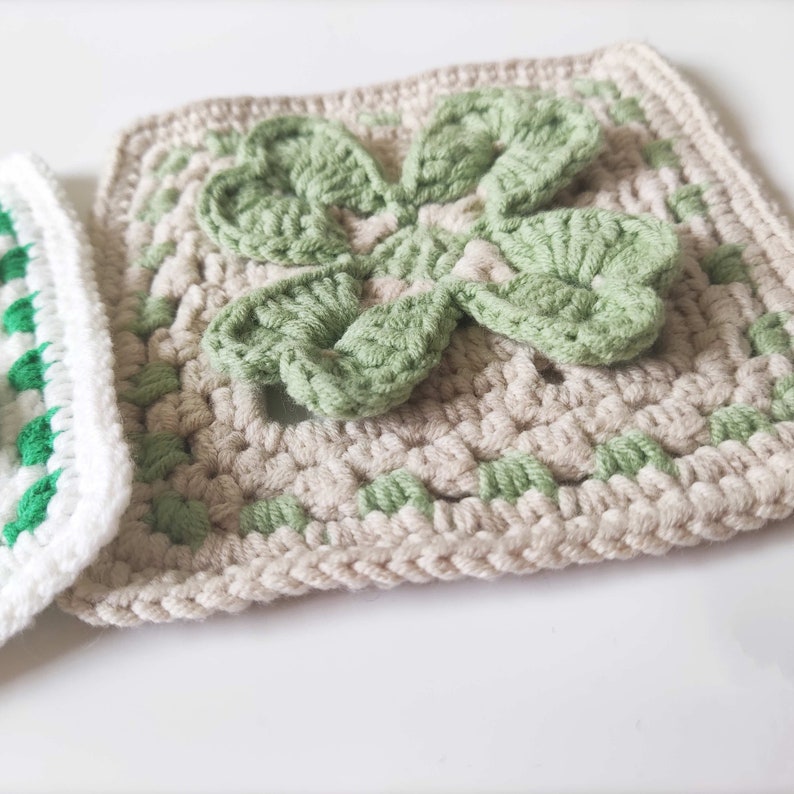 Crochet Granny Square Pattern crochet motifs English crochet creations Digital Download Hand made Ebook Crochet Granny Squares Tutorial image 8