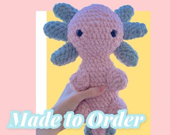 Crochet Axolotl Plushie