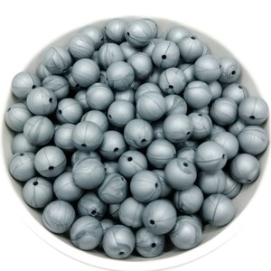 Bulk Silicone Beads: 50/100 Food Grade, BPA Free, DIY Jewelry