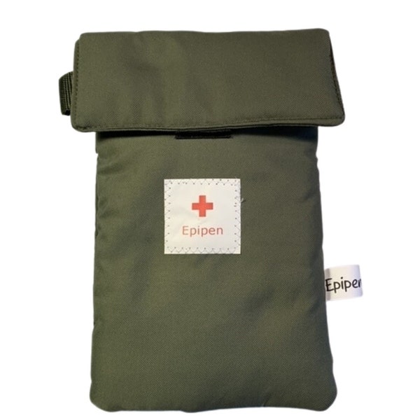 Epipen bag for 2 pen, carrier bag, auvi-Q, adult, children, medical supplies