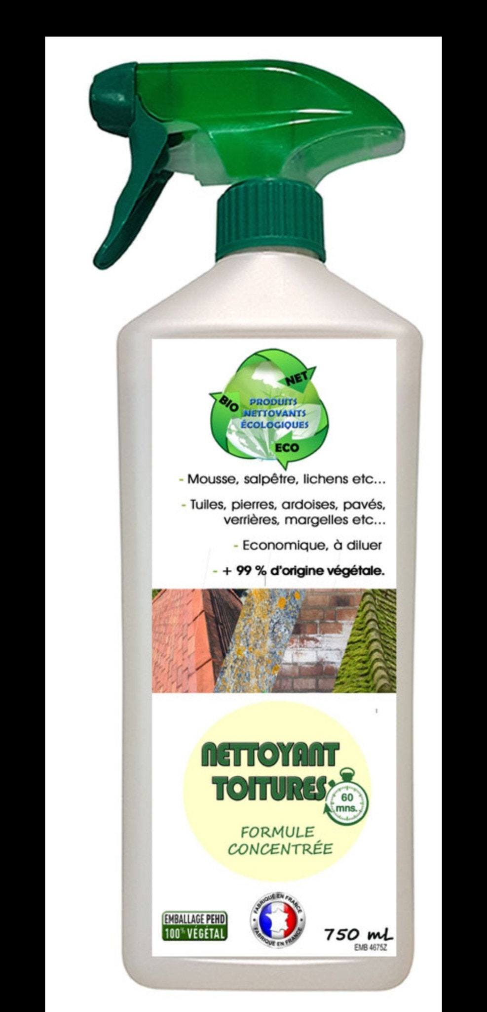 Nettoyant Toitures Demoussant