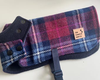 Dog coat Harris Tweed, Jacket, Tartan, Bespoke, Made to Measure in Australia