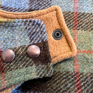 Dog Coat Jacket Hunting MacLeod, Harris Tweed, Bespoke dog wear, made in Adelaide, Australia Caramel