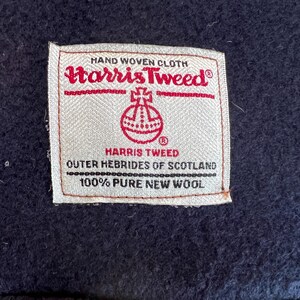 Dog Coat Jacket Hunting MacLeod, Harris Tweed, Bespoke dog wear, made in Adelaide, Australia Navy