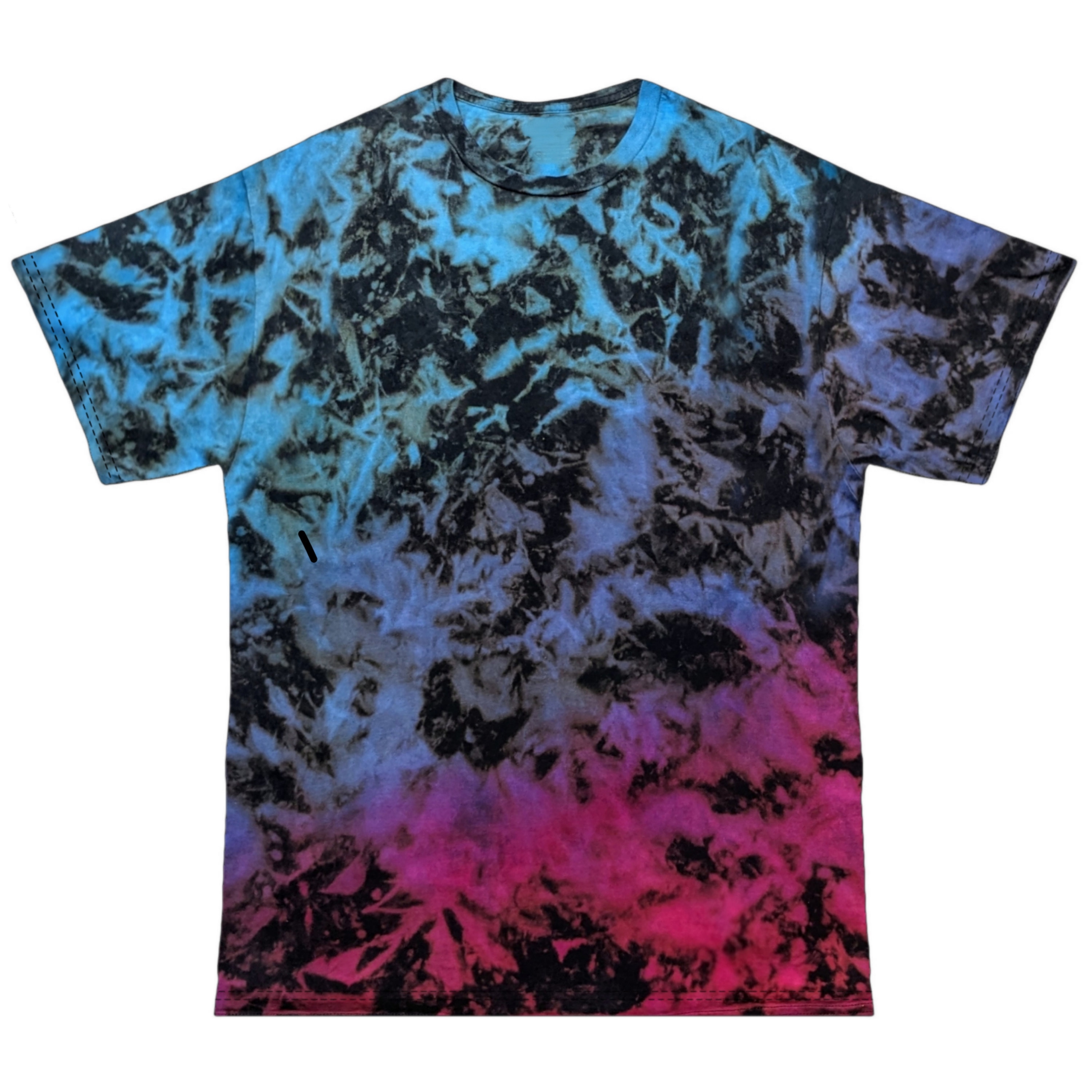 Galaxy Reverse Tie Dye Shirt - Acid Wash Galaxy Tee - Men's