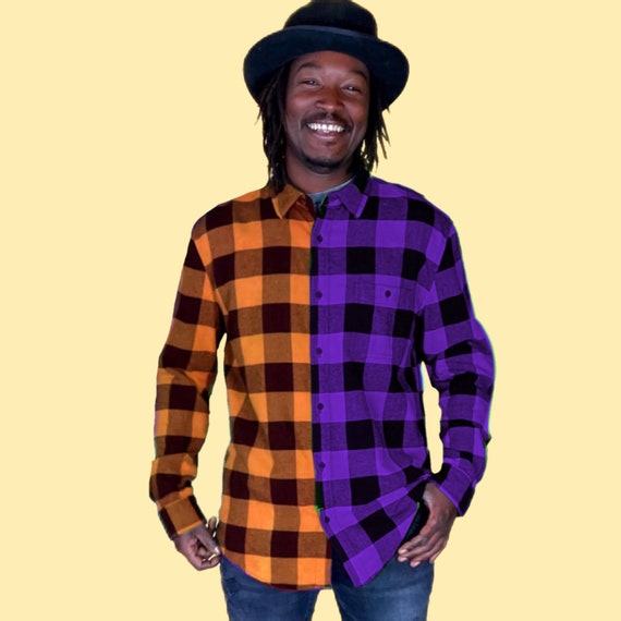 Purple hotsell lumberjack shirt