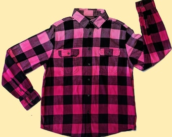 お*わ様 【三つ星タグ】RRL Flannel shirt PINK size: 91i2pwzVH+L._UY350_.jpg