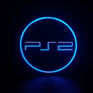 PS2 3d Printed Led Sign