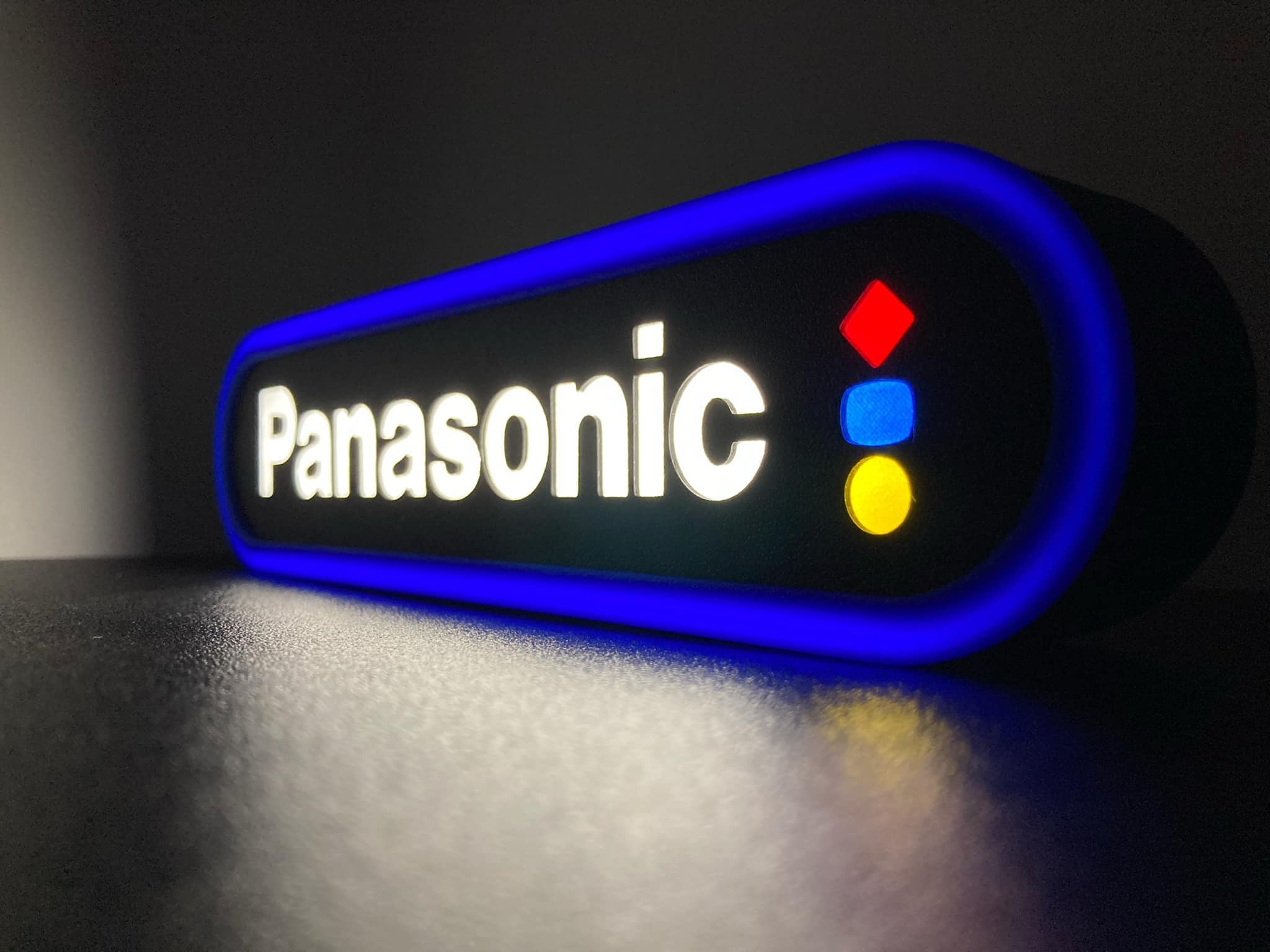 Panasonic Sign Panasonic 3DO 3d Printed Led Sign - Etsy