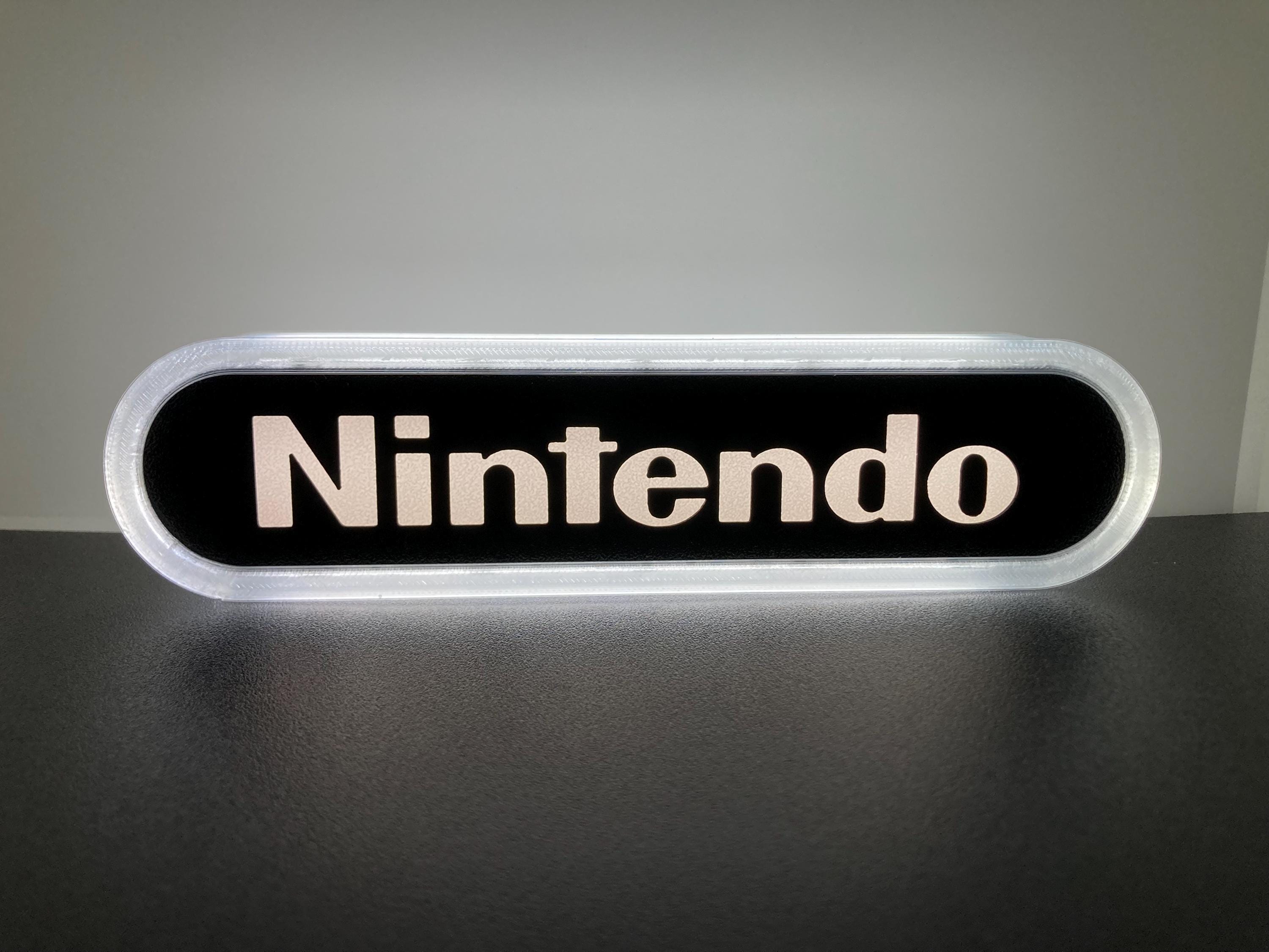 Nintendo V3 3d Printed Led Sign - Etsy