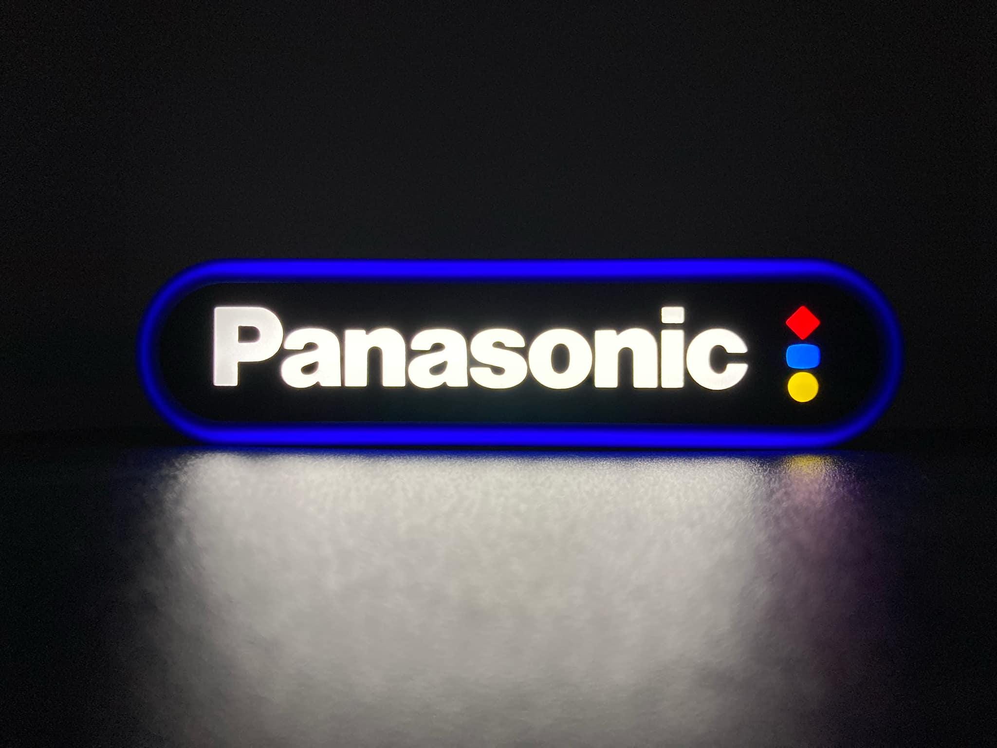 Panasonic Sign Panasonic 3DO 3d Printed Led Sign - Etsy