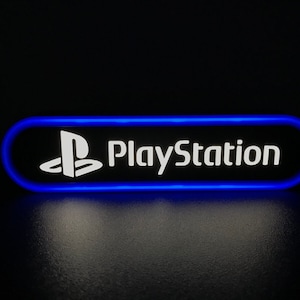 PlayStation 3d Printed Led Sign