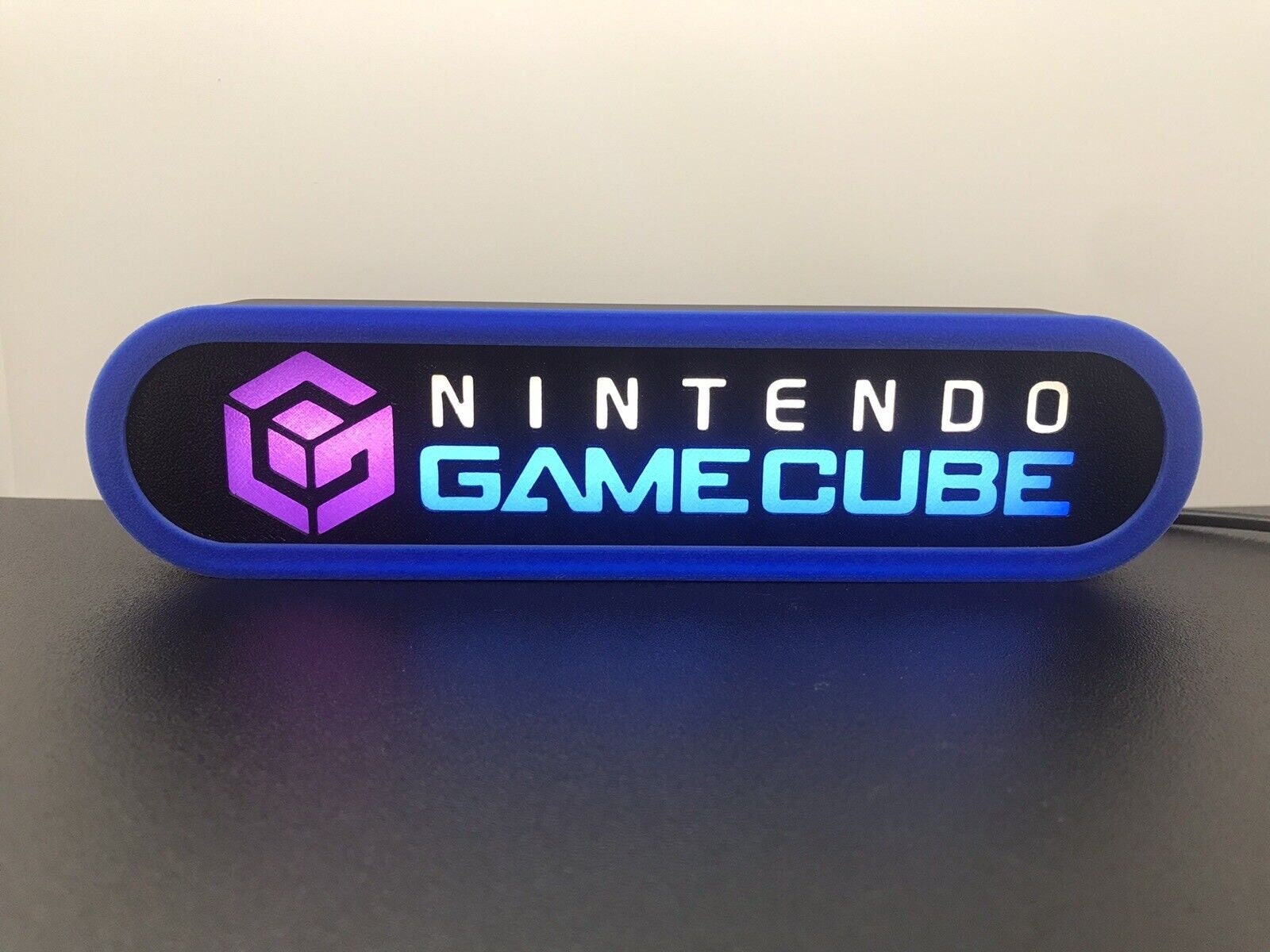 Nintendo Gamecube 3d Printed Led Sign - Etsy