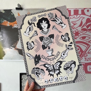 A3 TATTOO FLASH Print