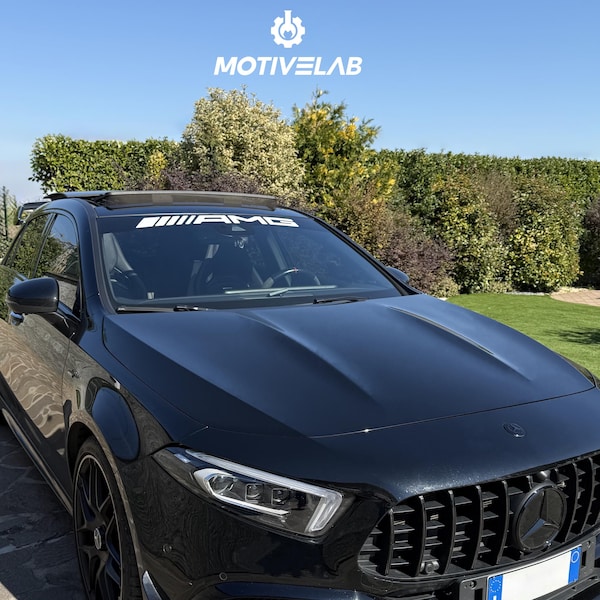 Mercedes AMG Sun Visor Strip