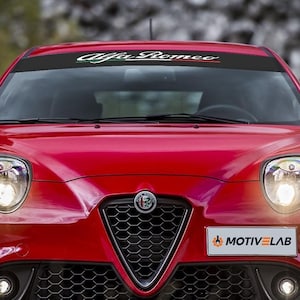 MiTO Alfa Romeo sun visor strip