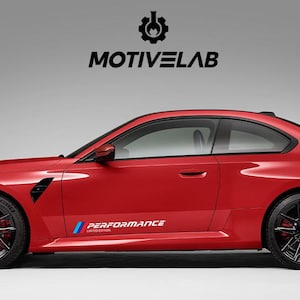 Scritte portiera BMW Performance