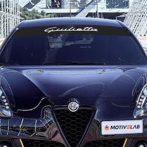 Giulietta Alfa Romeo sun visor strip