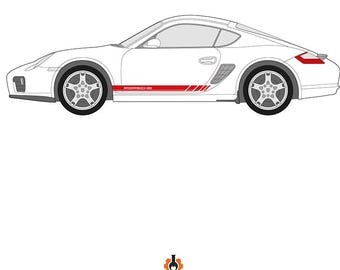 Vinilos Porsche Cayman S 2005–2009