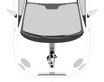 Adesivo Cofano Abarth 595/695
