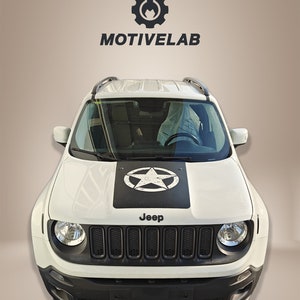 Jeep Renegade Hood Sticker