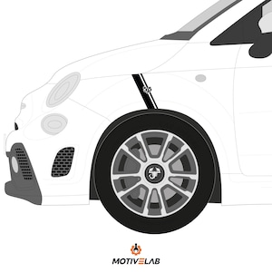 Abarth 595/695 side panels