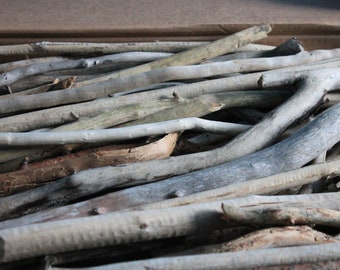 Lot de branches en bois flotté : 70 bâtons de bois naturel, articles de bricolage