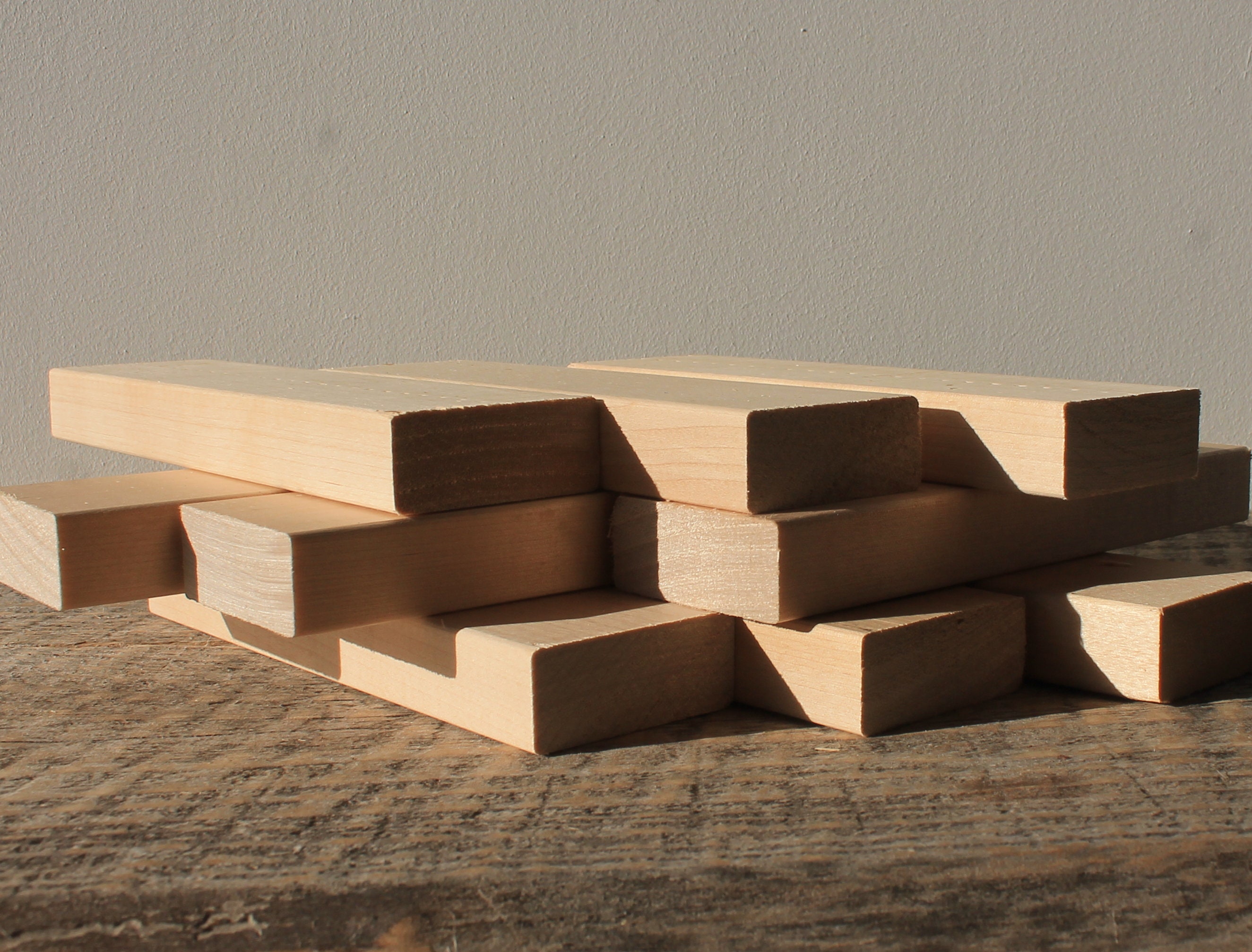 Wood Slats Scrap Wood Pieces for Craft Burning Painting Carving Do It