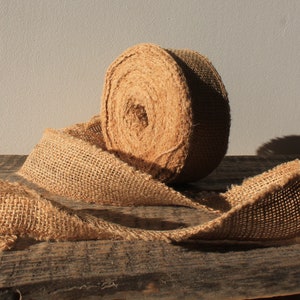 Nastro di iuta cablato con nastro di juta per artigianato fai da te, arredamento rustico per la casa, artigianato naturale, nastro rustico, confezione regalo