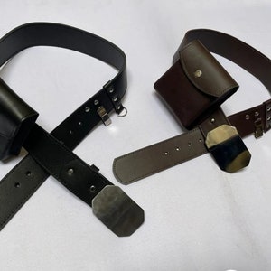 PAKLAND: ROTJ Luke Skywalker Jedi Belt, saber clip, and pouch