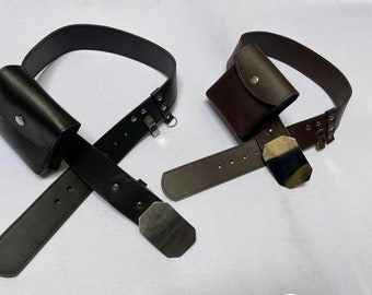 PAKLAND: ROTJ Luke Skywalker Jedi Belt, saber clip, and pouch