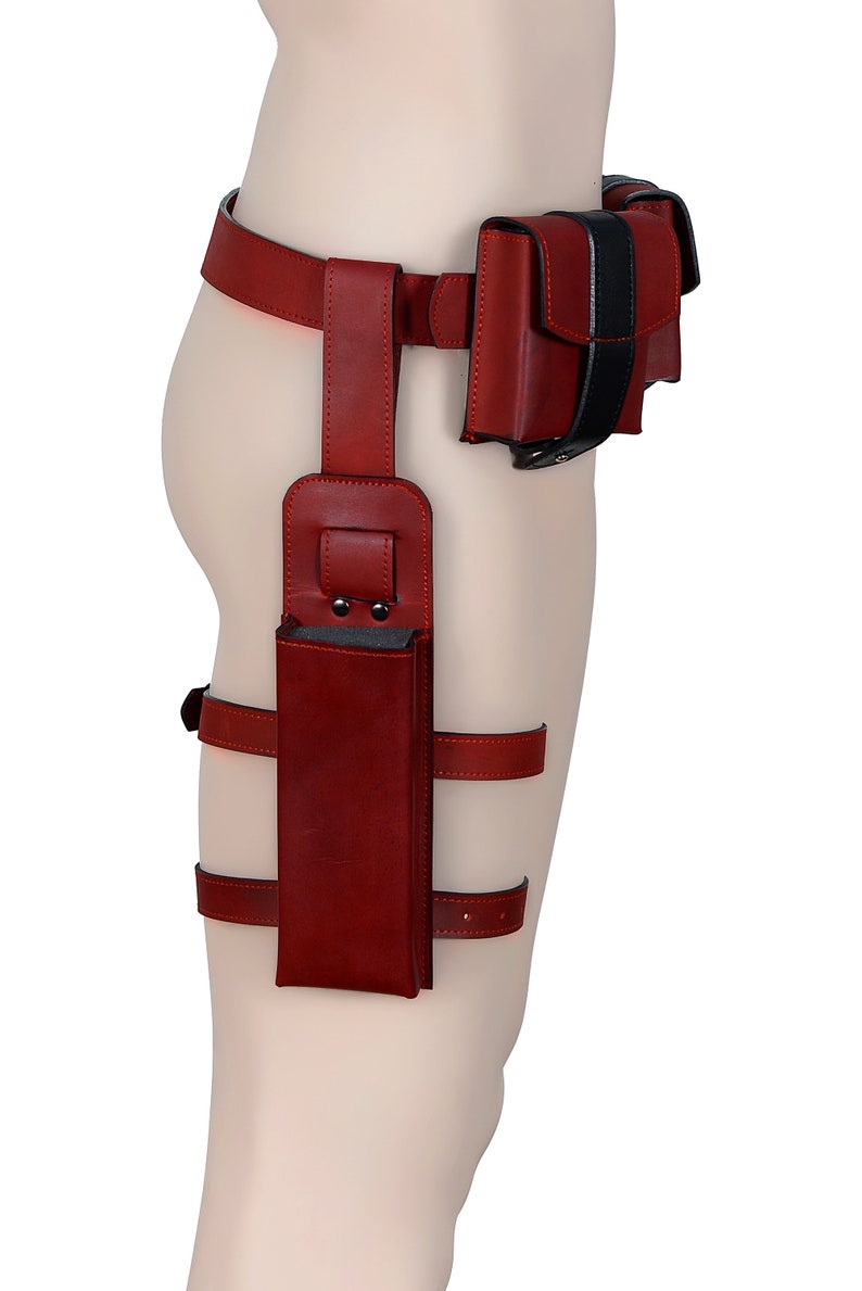 Daredevil Belt, 2 Utility Pouches, and Billy Club Drop Pouch Set Marvel ...