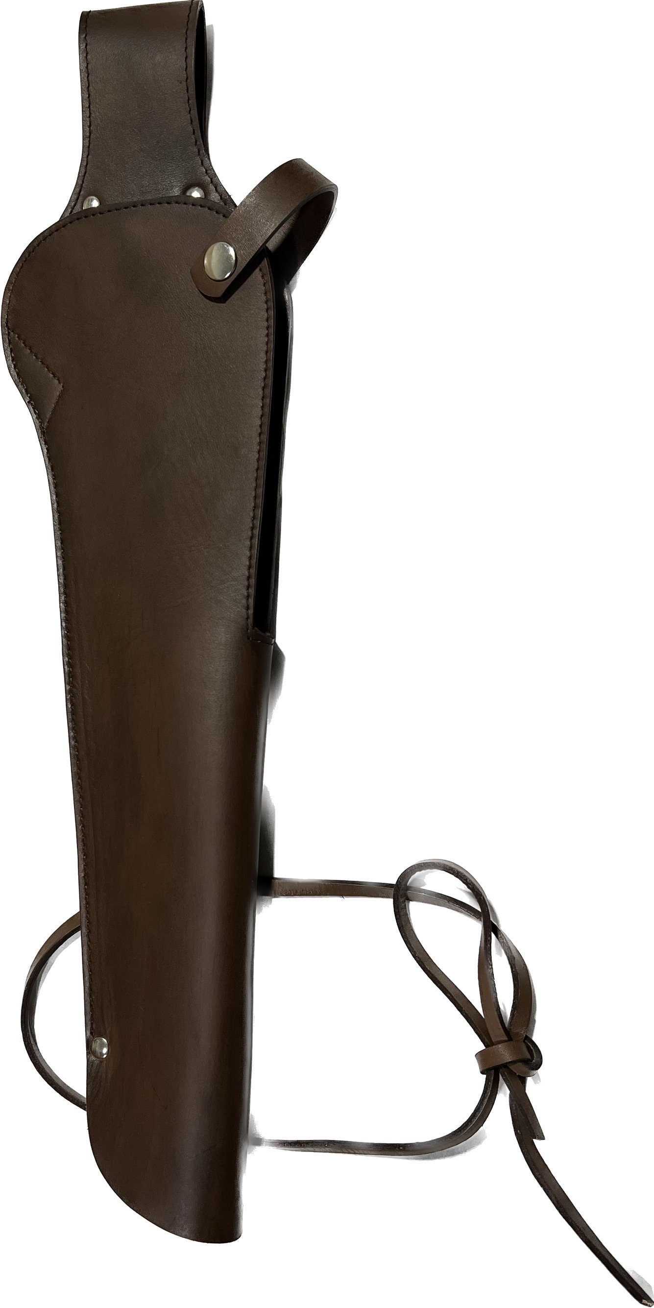 Leather Leg Holster for Saw off Shotgun Double Barrel Prop Etsy