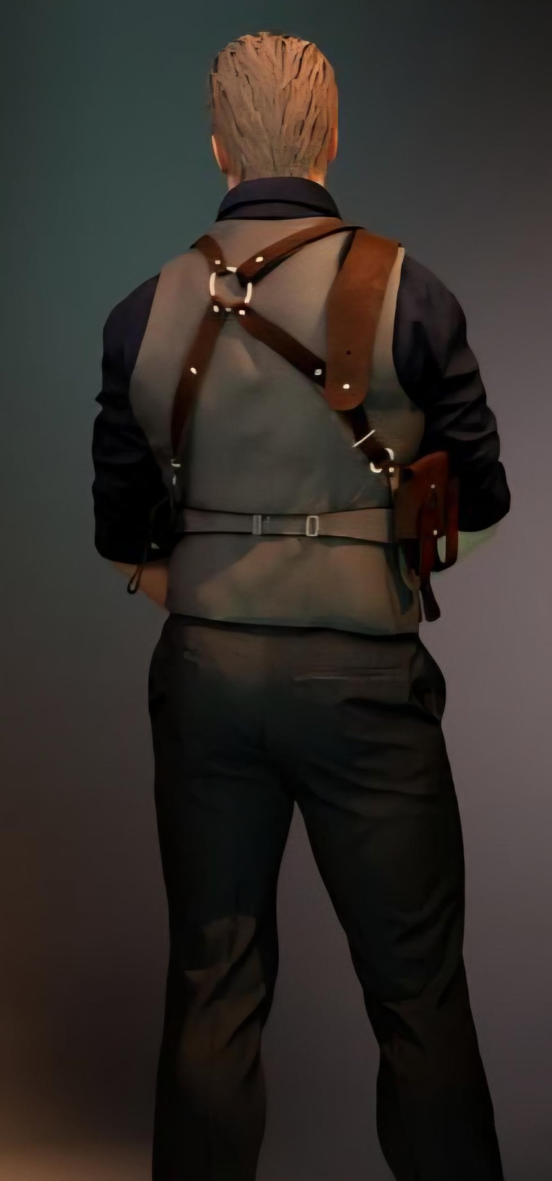 Genuine Leather Albert Wesker From RE4 Remake Holster Residential Evil genuine-leather-albert-wesker-from-re4-remake-holster-residential-evil