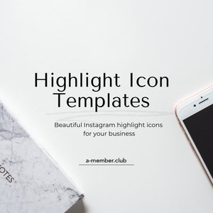 Instagram Highlight Icons Neutral | Highlight Covers Canva | Instagram Story Covers Aesthetic | Social Media Templates | Canva Highlights