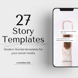 Clean Neutral Template | Minimalist Instagram stories, Minimal Instagram Story, Instagram Story Template Canva, Engagement IG Story Template