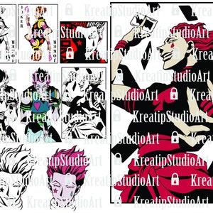 Anime svg, Anime Bundle svg, Manga svg, Comic svg, Anime Sticks svg, Anime Shirt Druck svg, svg-Dateien für Cricut