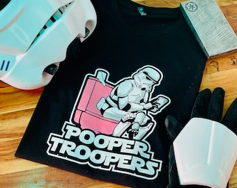 Pooper Trooper T-Shirt | Stormtrooper T-Shirt | Star Wars T-Shirt | Stormtrooper Shirt