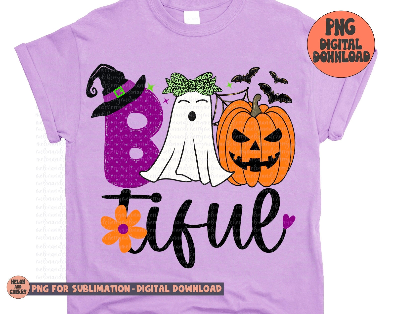 Bootiful Halloween Png Sublimation Design Digital Download - Etsy