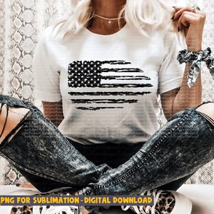American Flag Png Sublimation Design Download USA Flag Png - Etsy