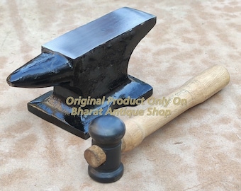 Mini Iron Anvil With Hammer Useful Jewelry Making Tools
