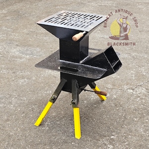 Wood Coal Burning Barbeque Stove Kitchen Outdoor Campaigning Cooking Work Fire Pit
