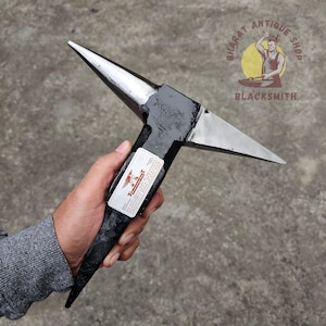 Yunque de banco forjado pesado de hierro T, útil para herreros, 2,7 kg