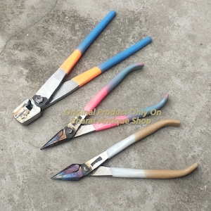 Handmade Metal Silver Plier Tong Jewelry Making Tools Very Fine Quality Set Of 3